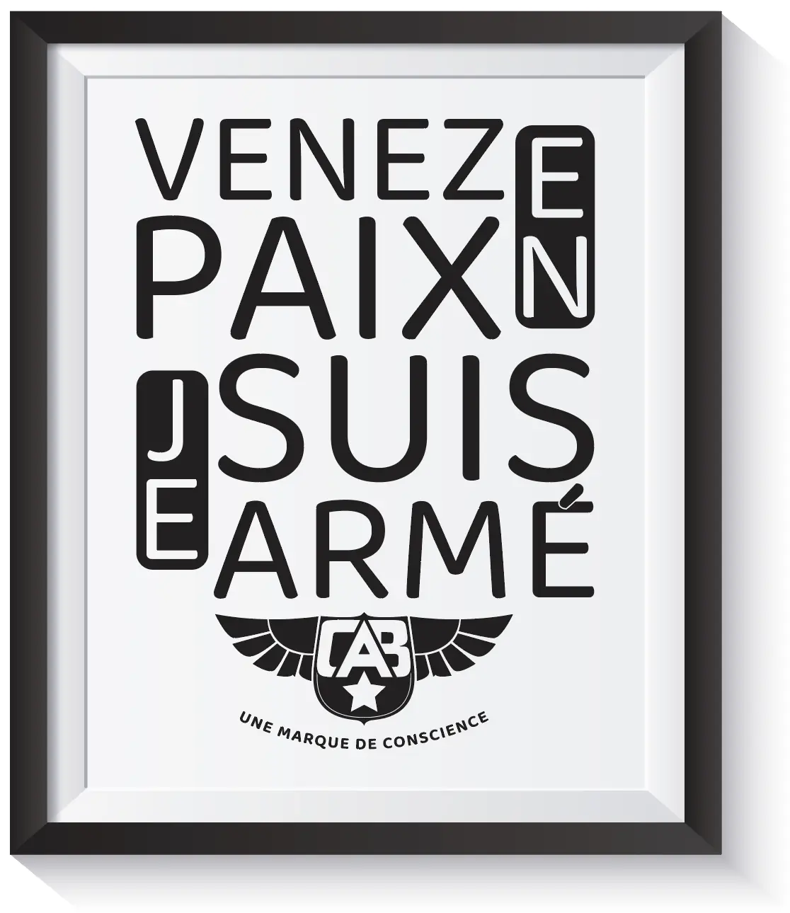 Venez en paix je suis armé Venez en paix je suis armé